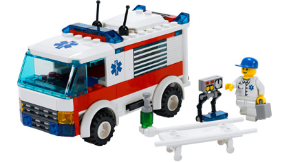 Ambulance - 7890 - Building Instructions