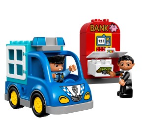 duplo police car instructions