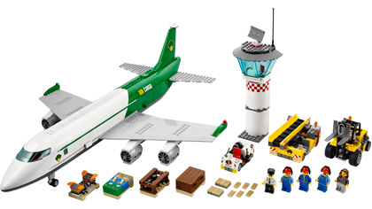 lego airport cargo plane